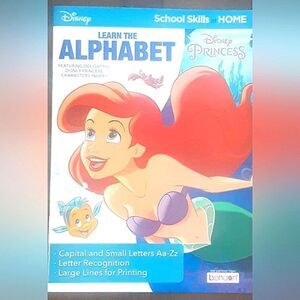 Disney Princess Alphabet Learning Book